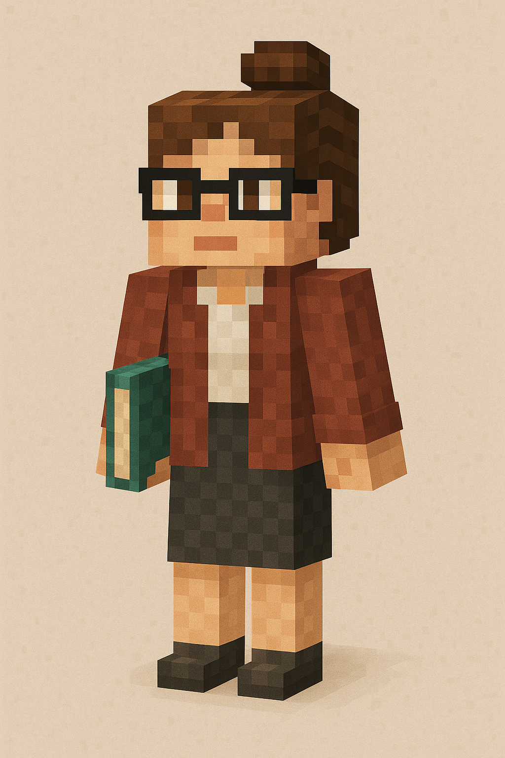 Educator board with playful blocks